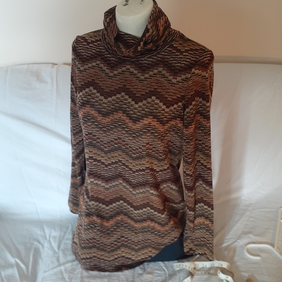 Bianca Nygard Zigzag Fantastic Earthtone Size 10 - Picture 2 of 14